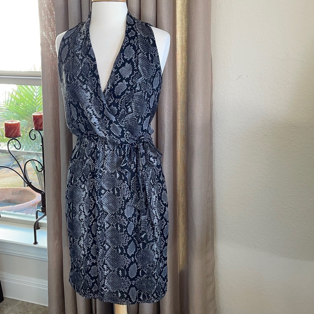 Michael Kors Snakeskin Print Dress